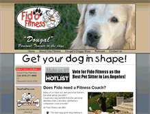 Tablet Screenshot of calabasasdogwalker.com